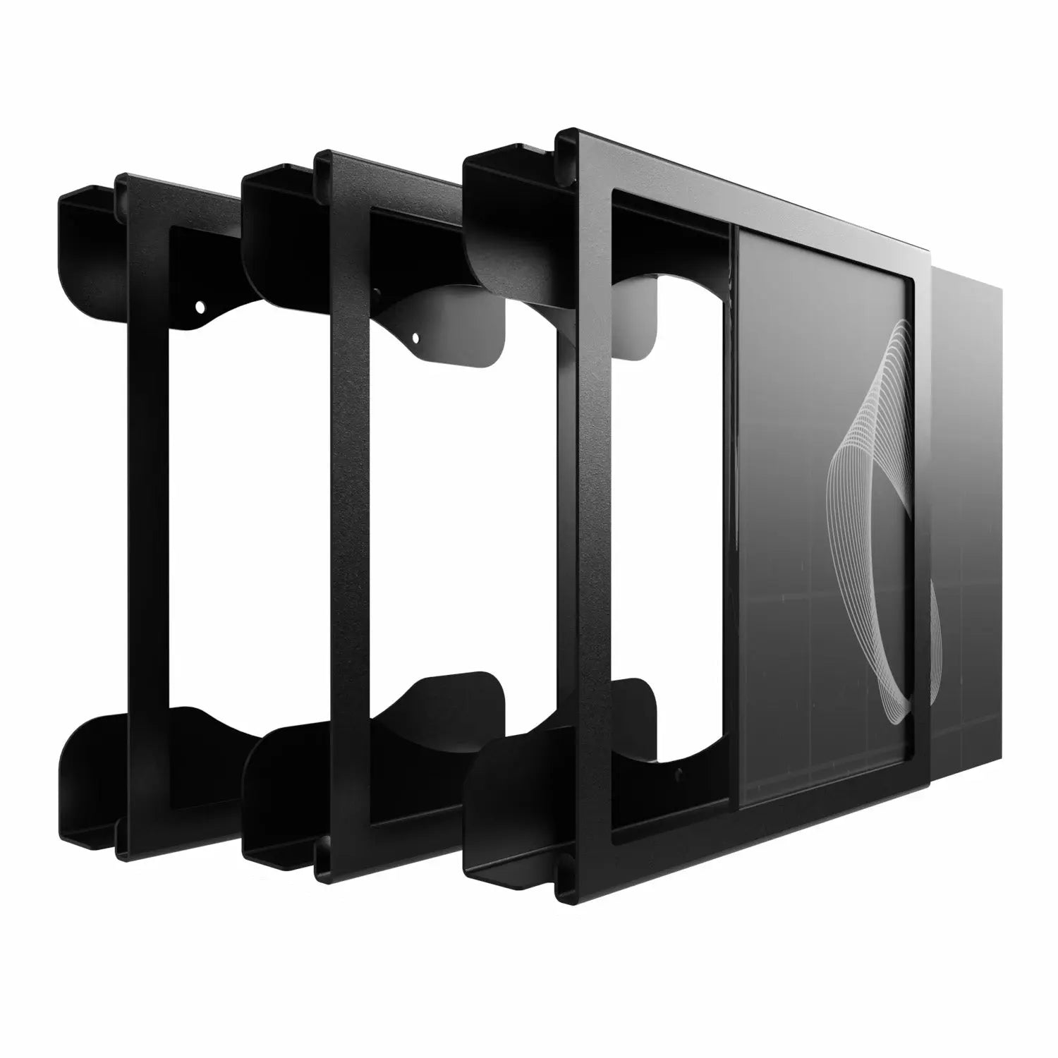 Schallplatten Wandhalterung für 12 Zoll Vinyl Records - Square (Single) FLATE® Store