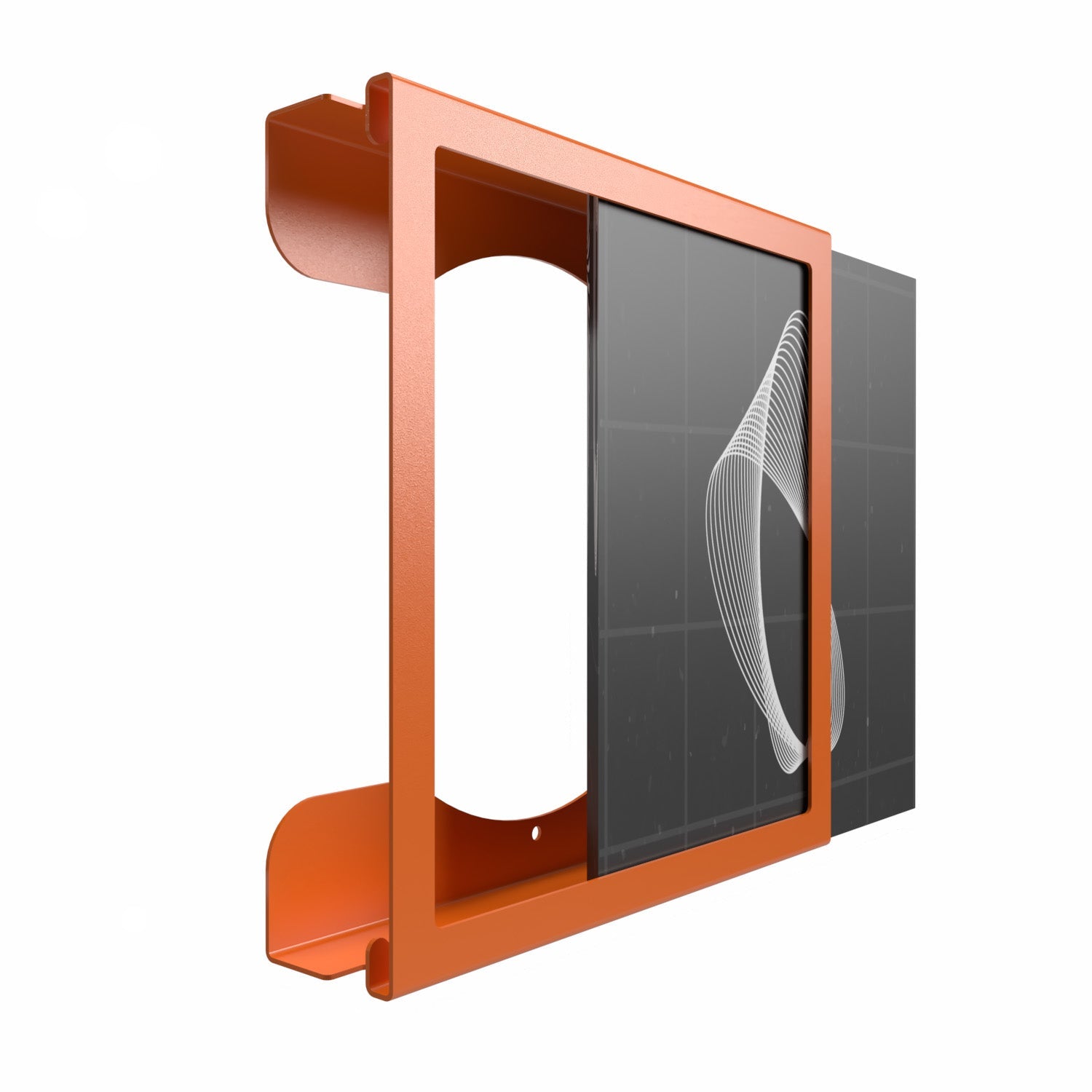 Schallplatten Wandhalterung für 12 Zoll Vinyl Records - Square FLATE® Store